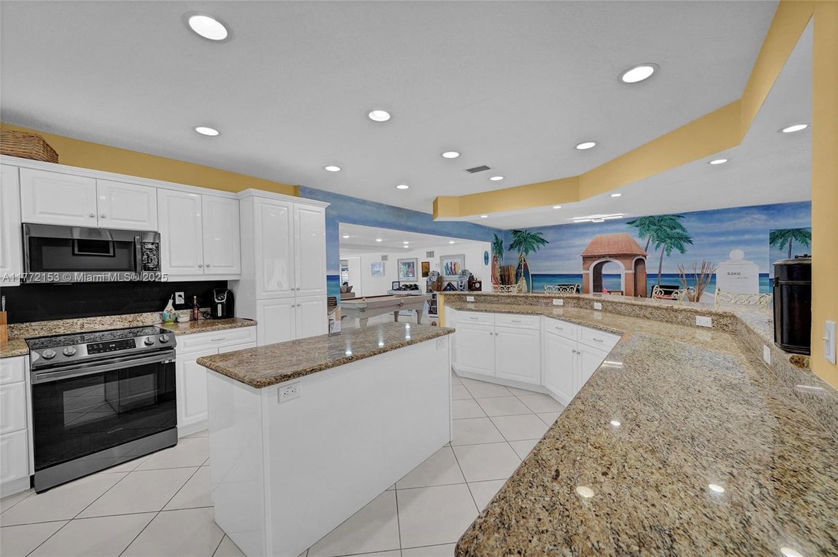 Interior, Kitchen, Recessed Lighting, Stainless Steel Appliances