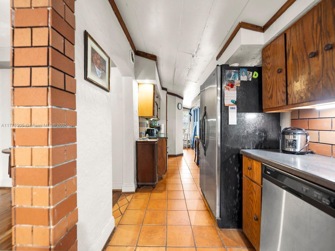 Interior, Kitchen, Stainless Steel Appliances, Tile Countertops