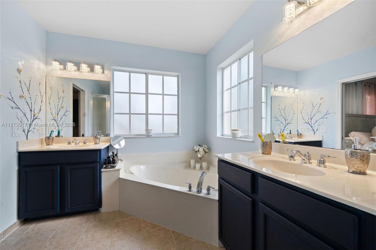 Bathroom, Dual Sink Vanities, Interior
