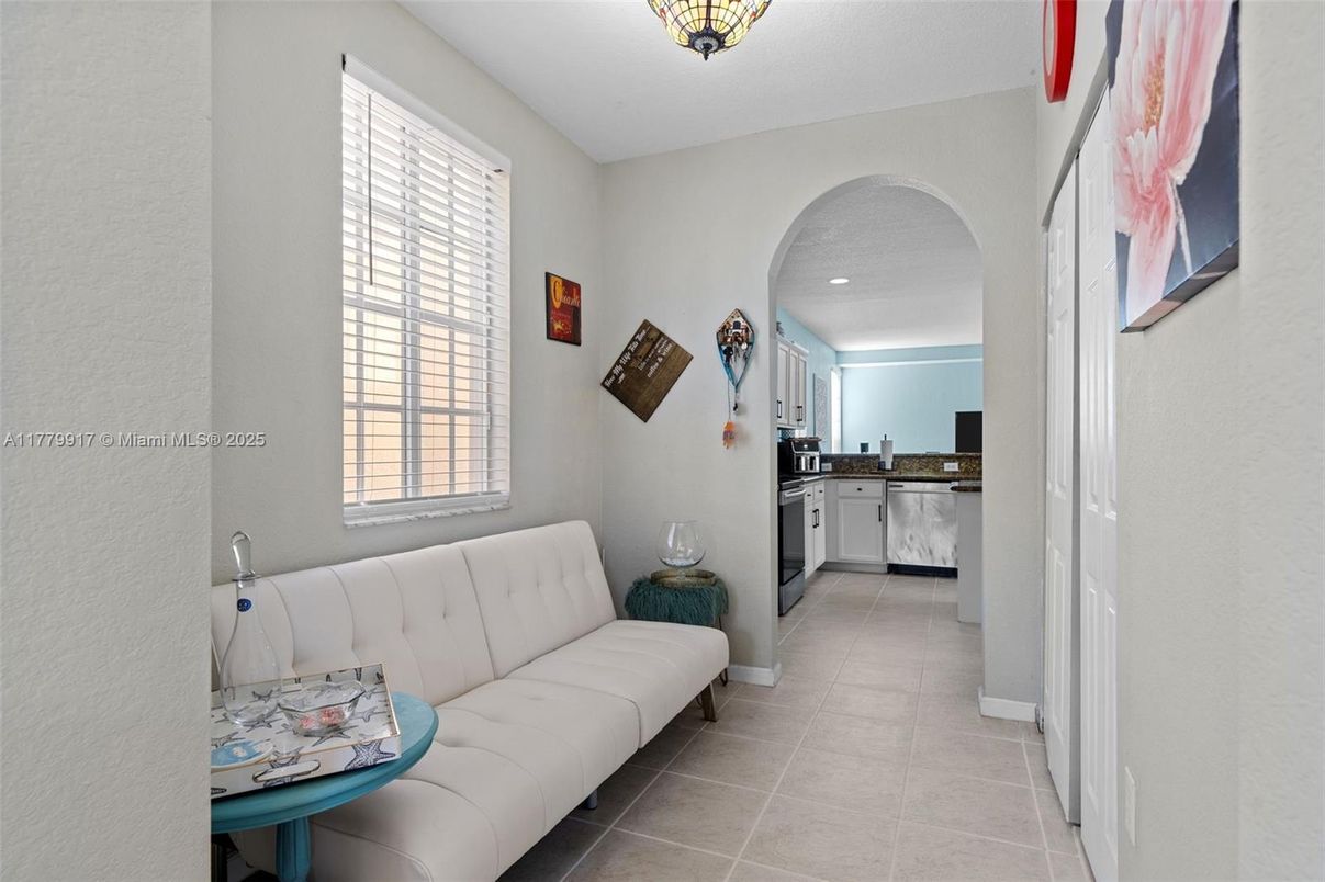 Interior, Kitchen, Living room, Recessed Lighting