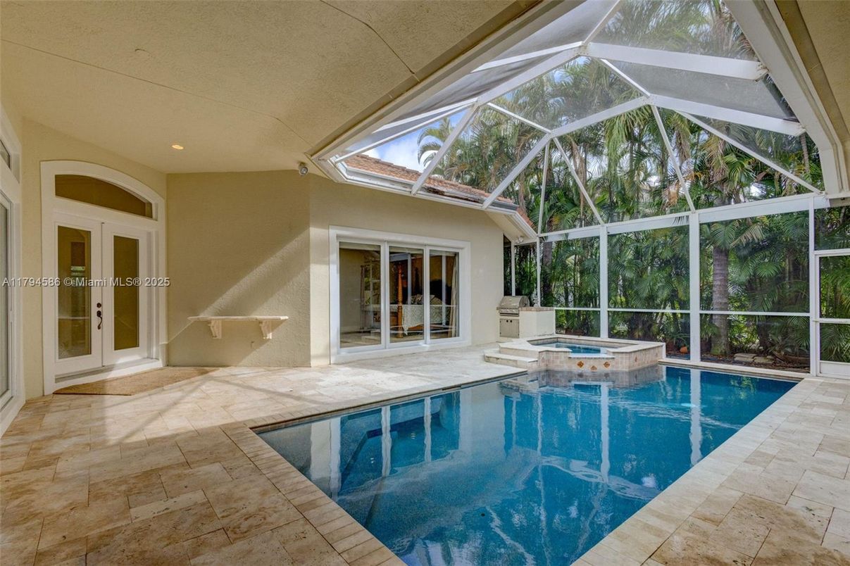Glass Ceilings, Interior, Pool, Recessed Lighting, Sun Room