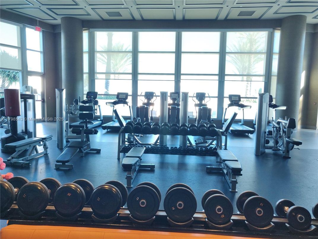 Fitness Equipment, Gym, Interior