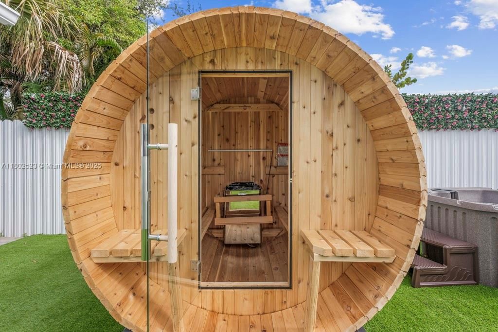 Exterior, Sauna Room