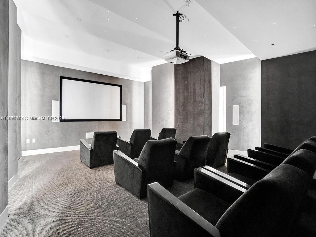 Interior, Projection Screen, Theatre Room