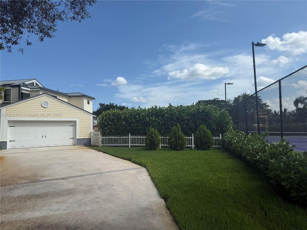 Backyard, Detached Garage, Exterior