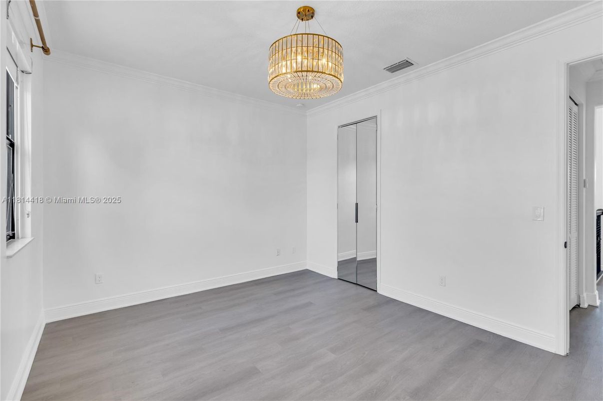Chandelier, Empty room, Interior, Wood Texture Flooring