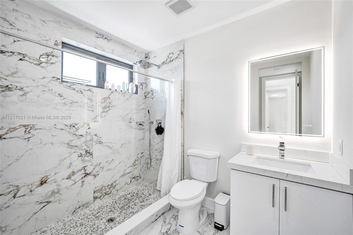 Bathroom, Glass Shower, Interior, Marble, Marble Walls