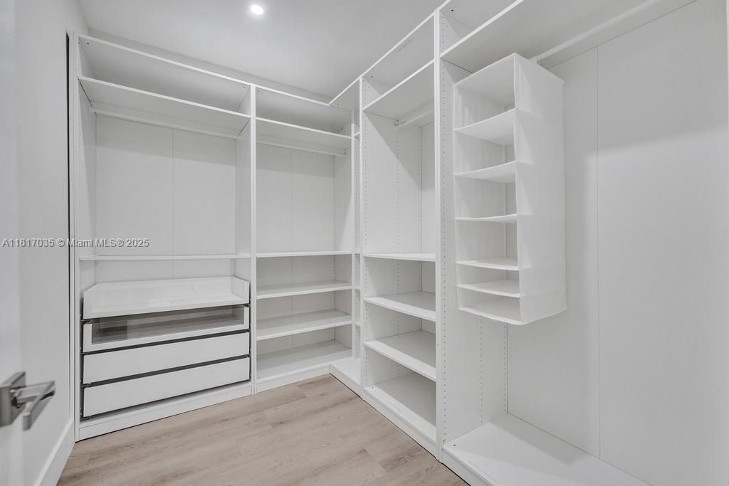 Interior, Recessed Lighting, Walk-in Closets, Wood Texture Flooring