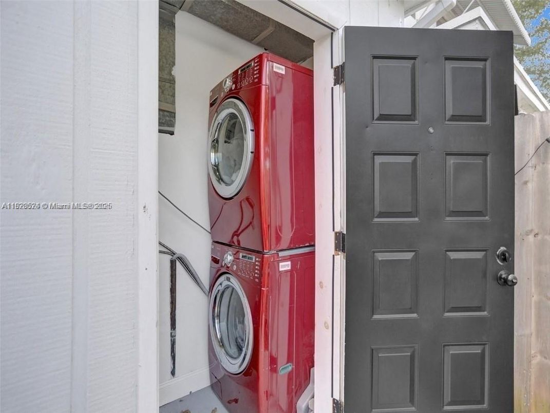 Utility Closets, Washer