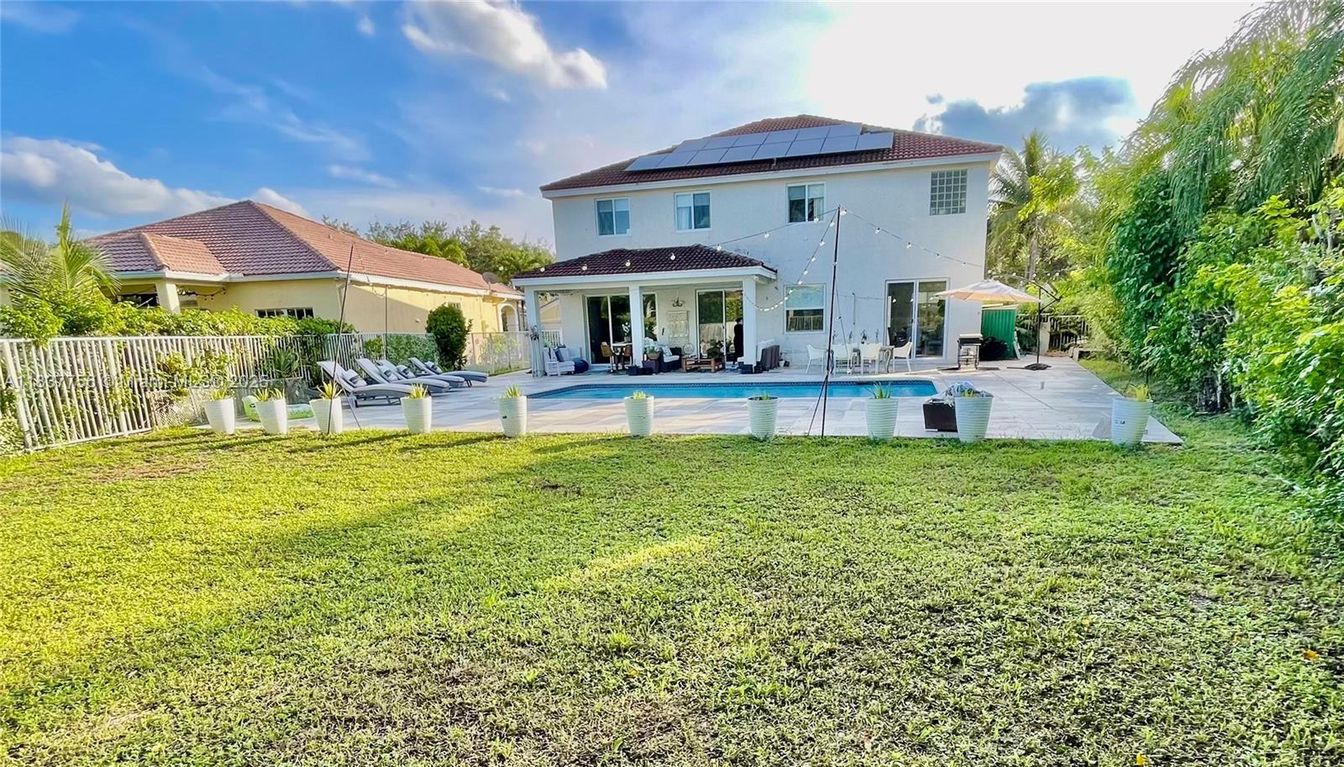 Backyard, Exterior, Pool, Solar Panels