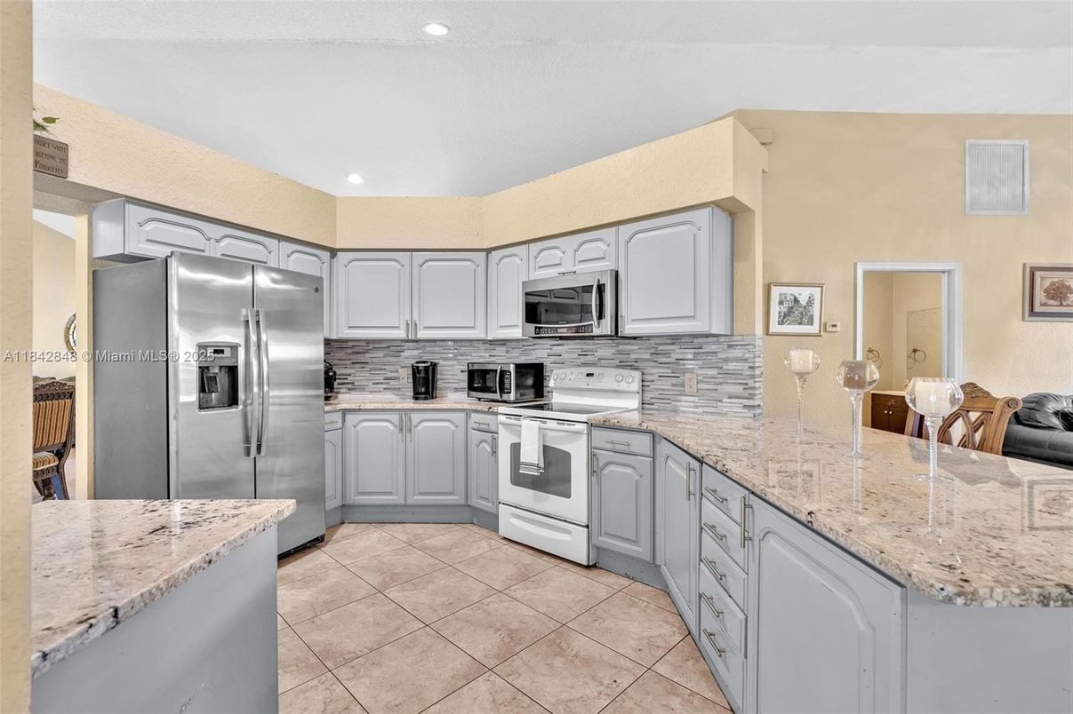 Interior, Kitchen, Recessed Lighting, Stainless Steel Appliances