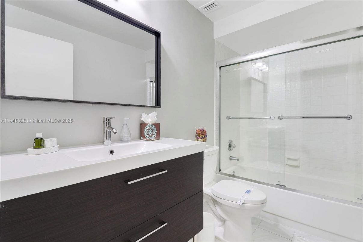 Bathroom, Glass Shower, Interior, Marble