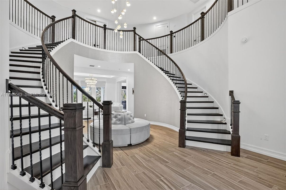 Chandelier, Interior, Pendant Lights, Recessed Lighting, Wood Texture Flooring