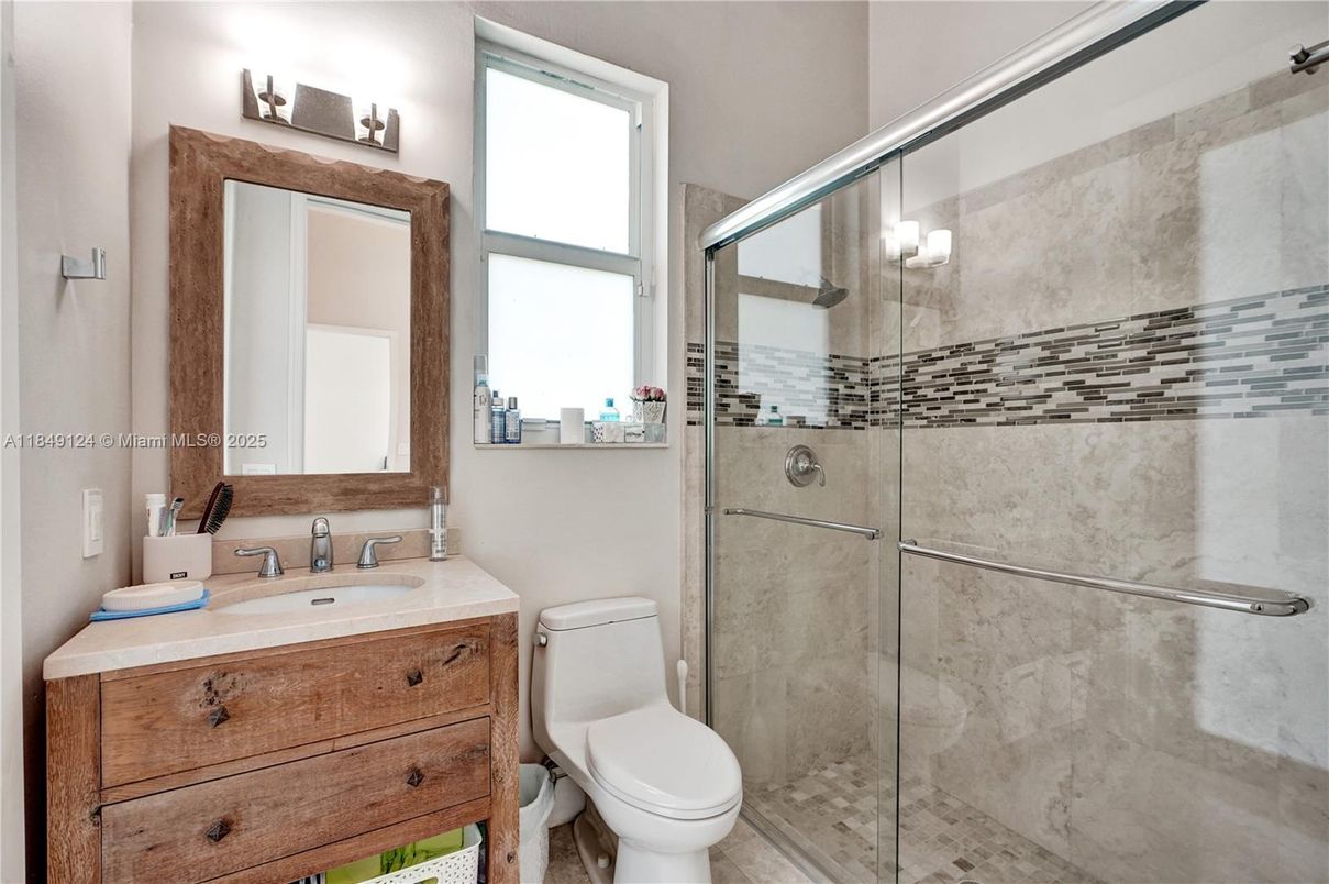 Bathroom, Glass Shower, Interior