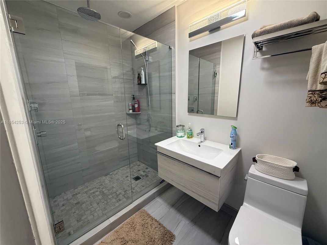 Bathroom, Glass Shower, Interior