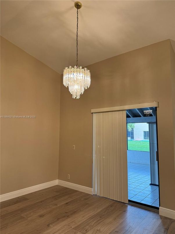 Chandelier, Empty room, Interior, Wood Texture Flooring
