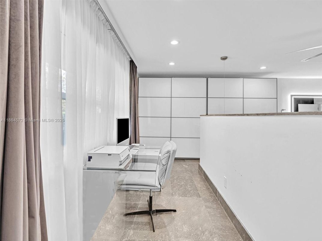 Home Office, Interior, Pendant Lights, Recessed Lighting