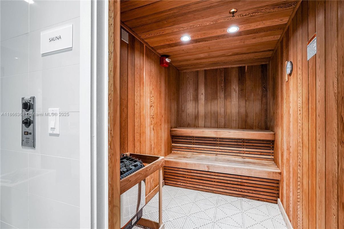 Interior, Recessed Lighting, Sauna Room
