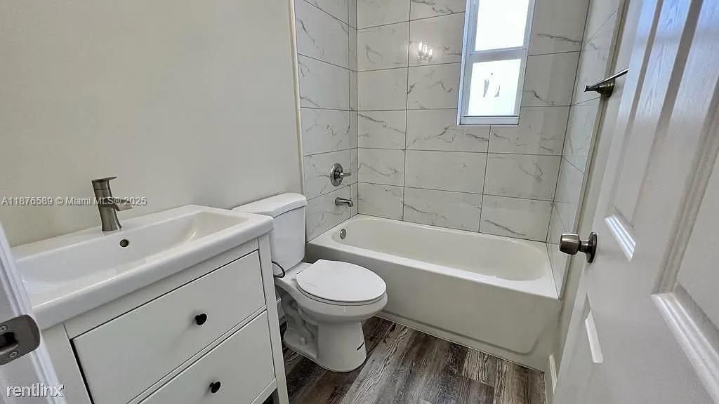 Bathroom, Interior, Marble Walls, Wood Texture Flooring