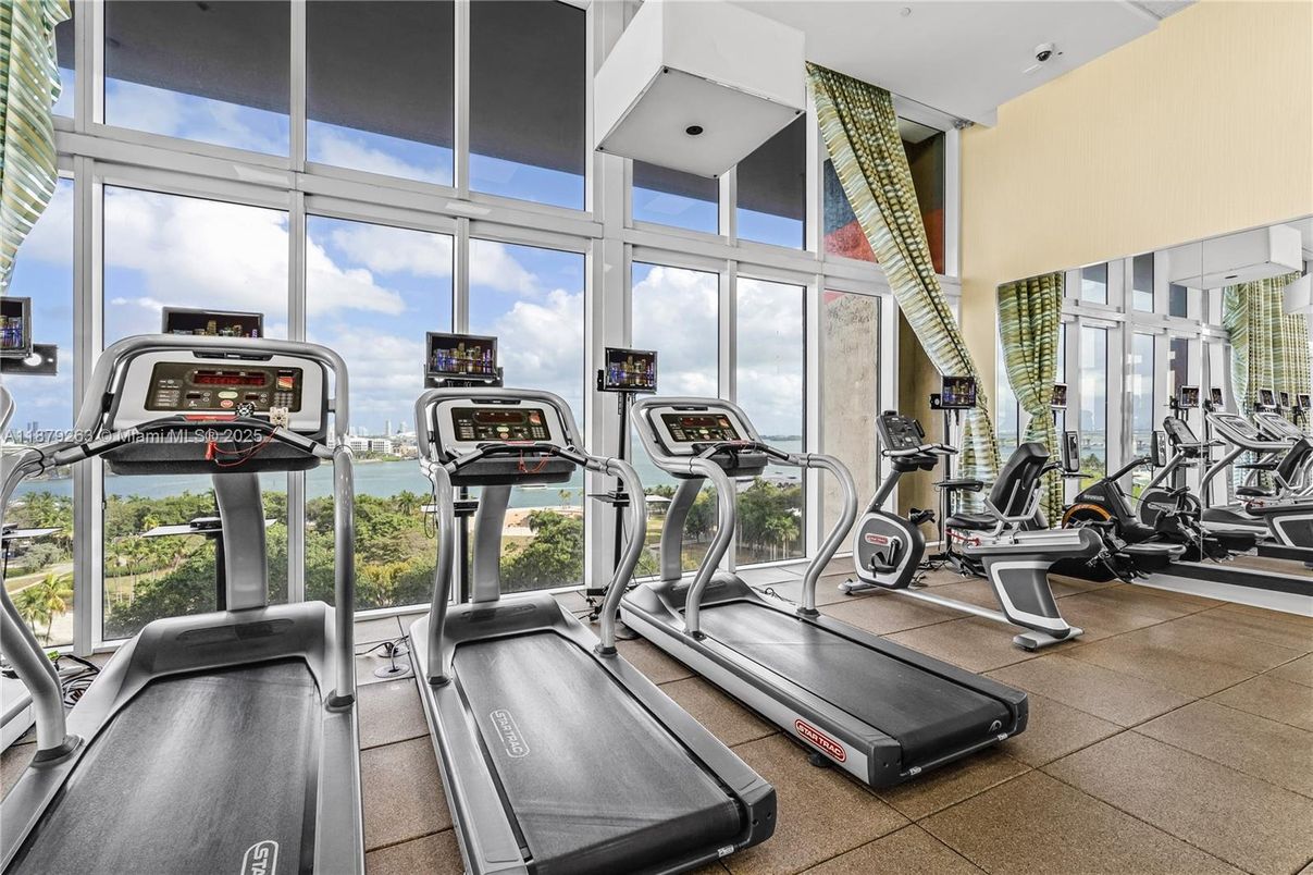 Fitness Equipment, Gym, Interior, Water