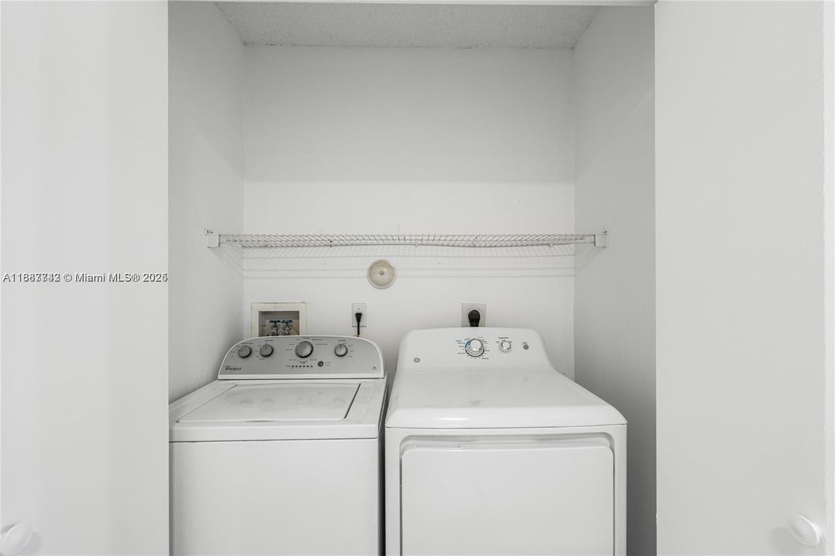 Interior, Utility Closets, Washer