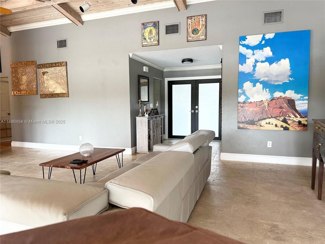 Interior, Living room, Wooden Beams, Wooden Ceilings