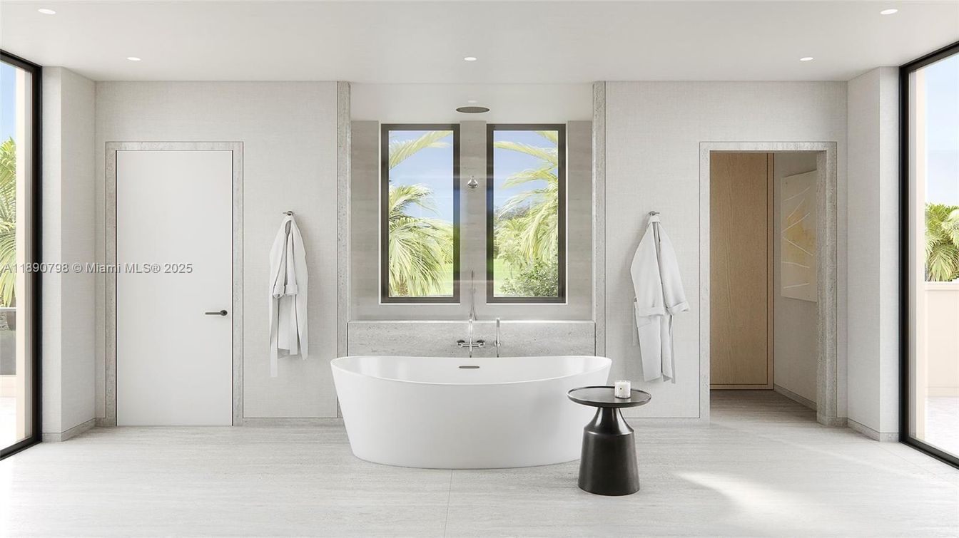 Bathroom, Free Standing Baths, Interior, Recessed Lighting