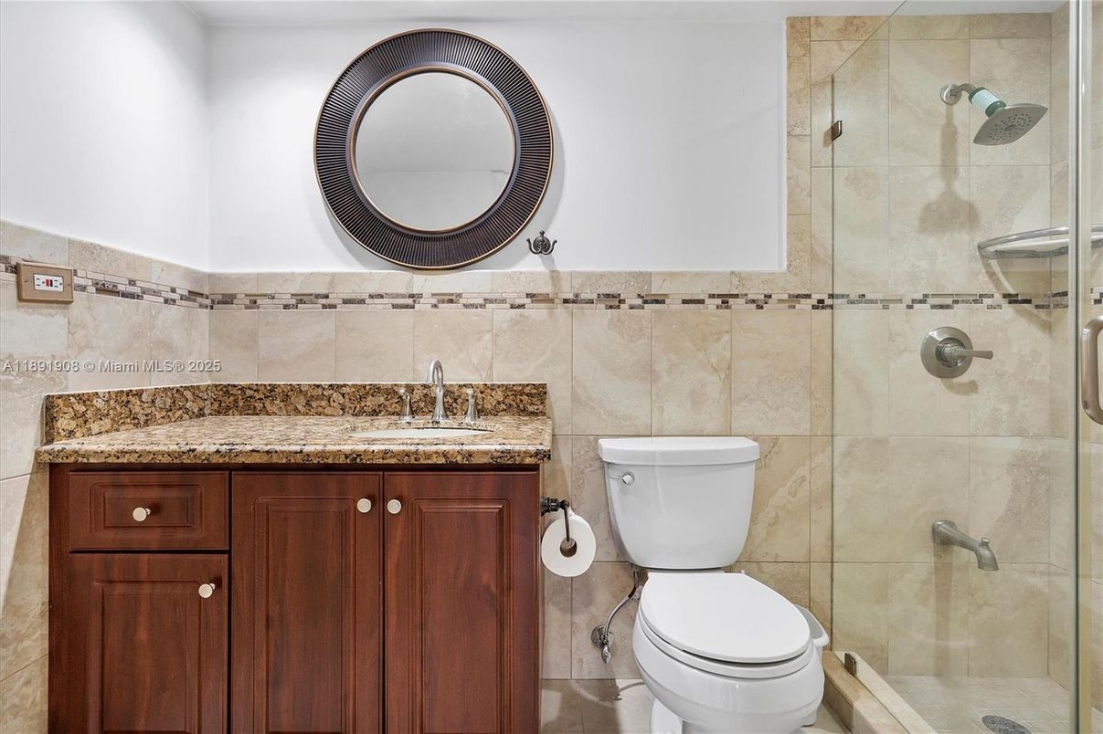 Bathroom, Glass Shower, Interior