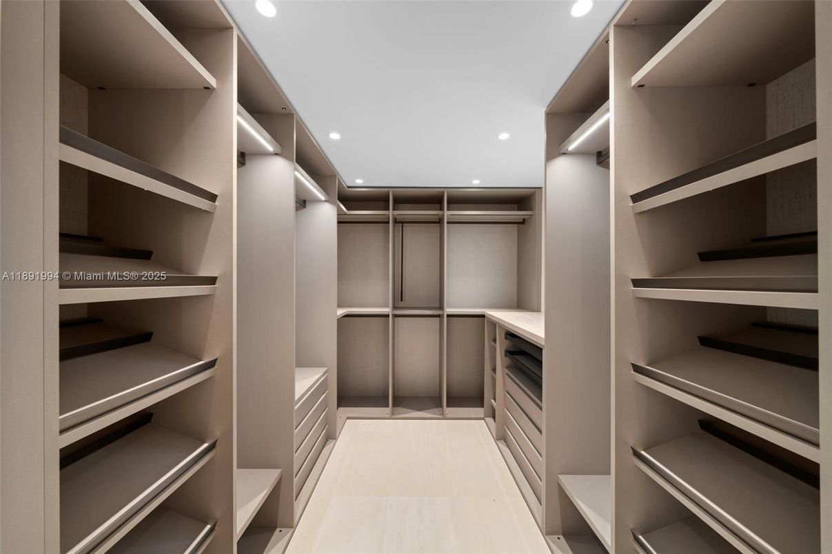 Interior, Recessed Lighting, Walk-in Closets, Wood Texture Flooring