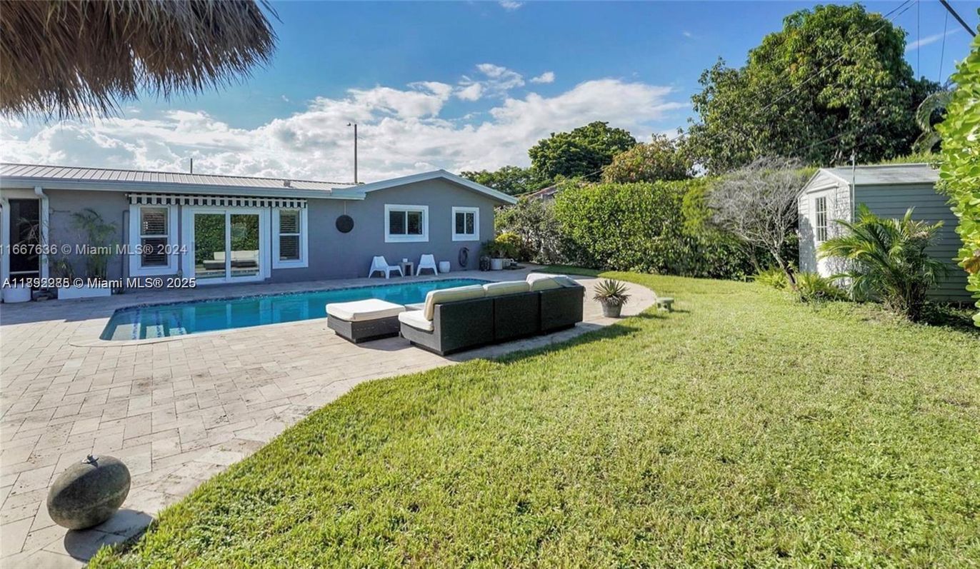 Backyard, Exterior, Pool