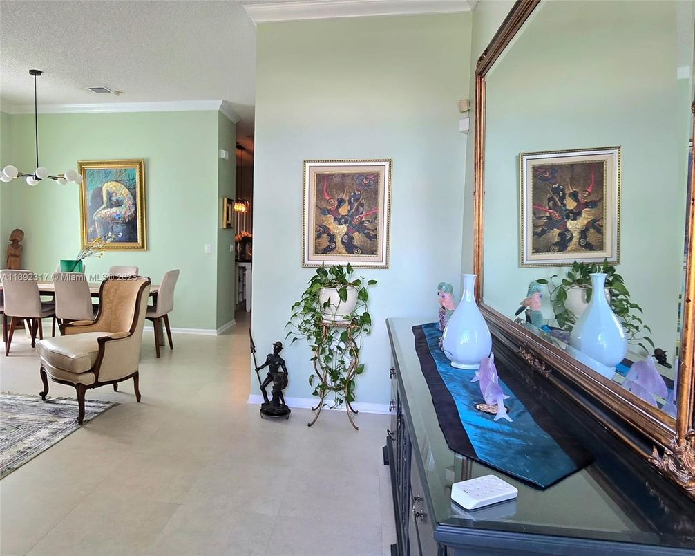 Dining room, Interior, Pendant Lights