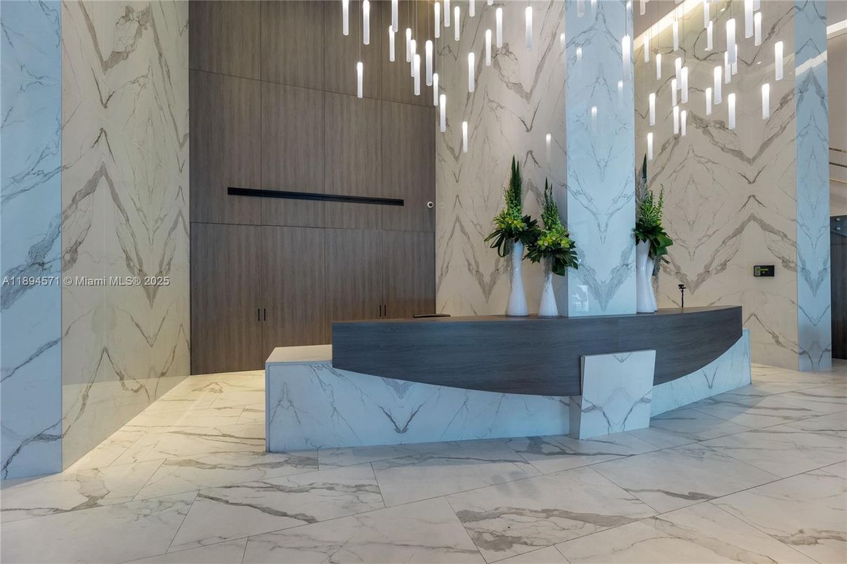 Interior, Marble, Marble Walls, Pendant Lights