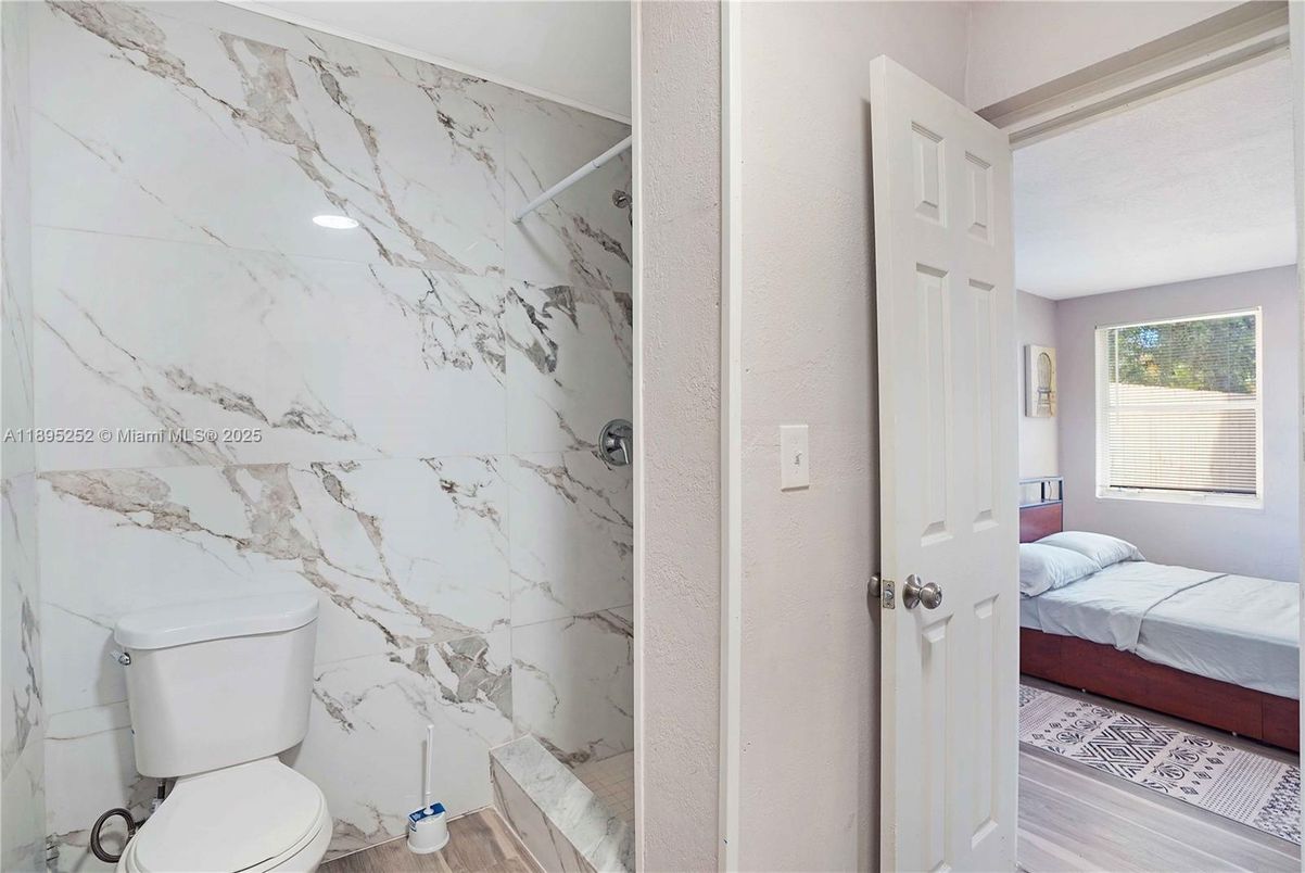 Bathroom, Bedroom, Interior, Marble Walls, Wood Texture Flooring