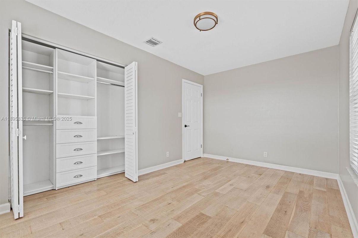 Empty room, Interior, Walk-in Closets, Wood Texture Flooring