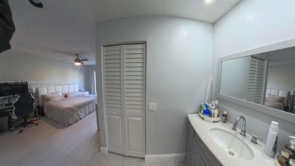 Bathroom, Bedroom, Interior, Recessed Lighting, Wood Texture Flooring