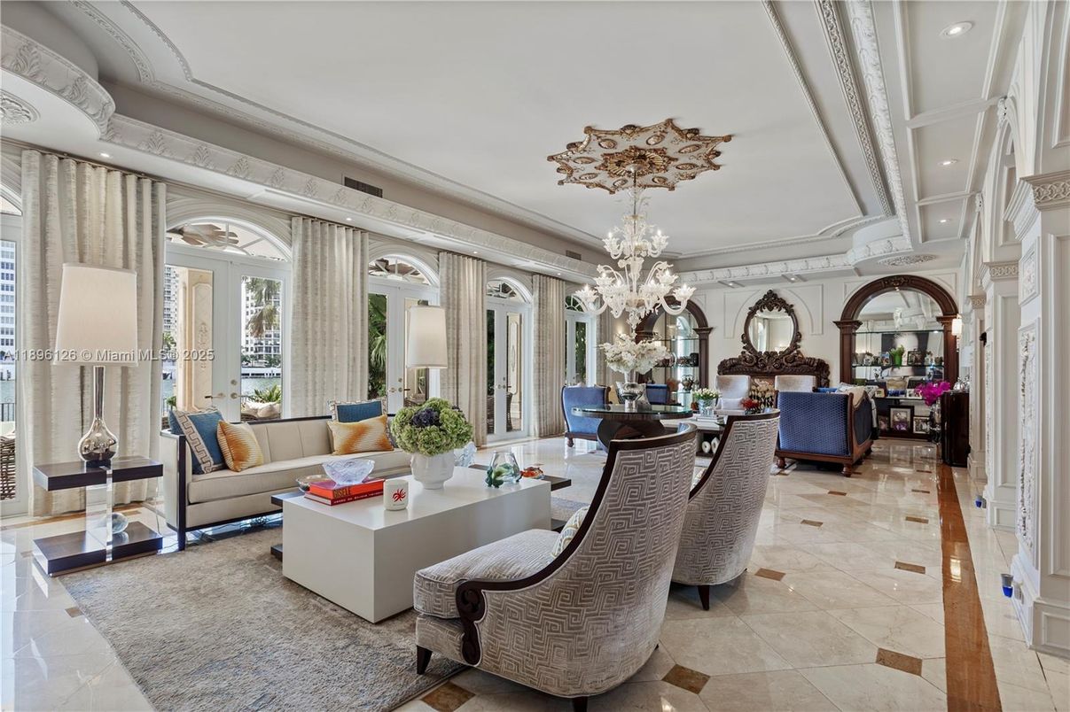 Chandelier, Interior, Living room, Recessed Lighting