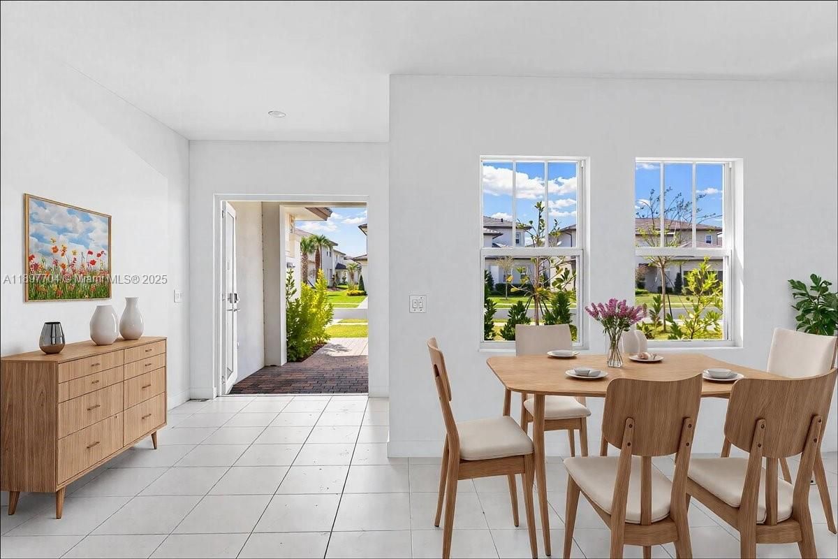 Dining room, Interior, Recessed Lighting, Water