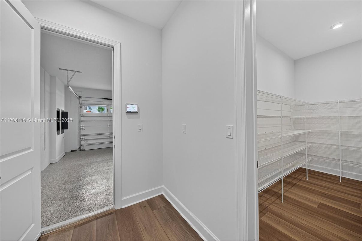 Interior, Recessed Lighting, Walk-in Closets, Wood Texture Flooring