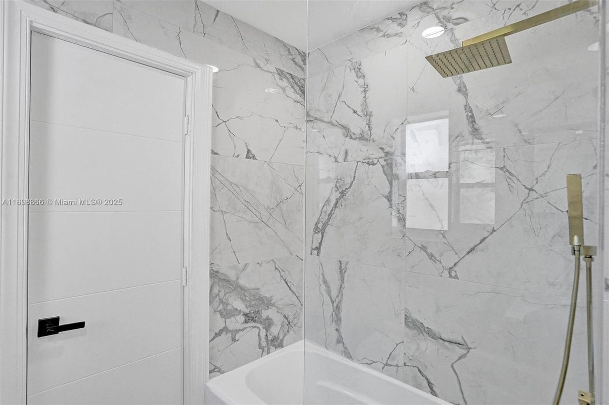 Bathroom, Interior, Marble Walls