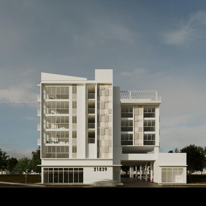 Attached, Exterior, Facade, Highrise