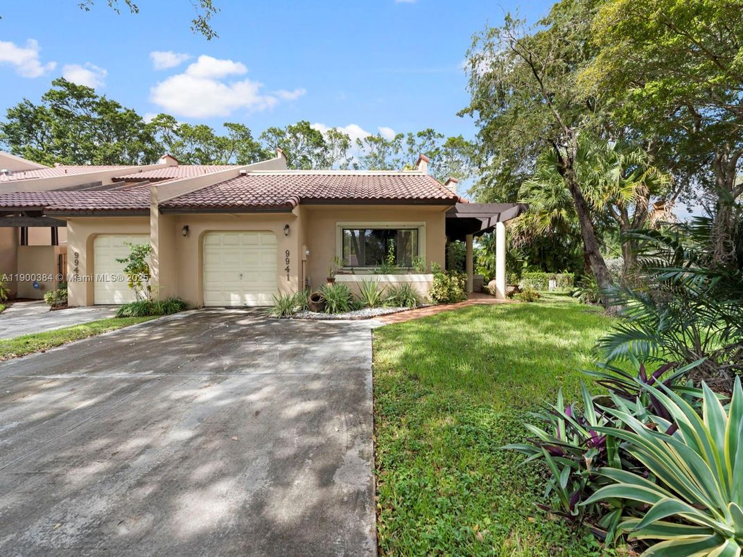 Attached, Backyard, Exterior, Facade, Mediterranean