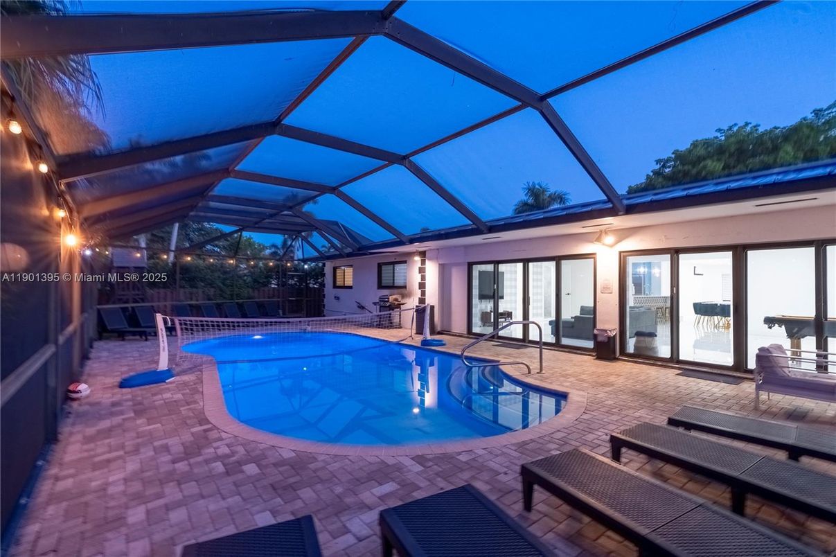 Glass Ceilings, Interior, Pool, Sun Room