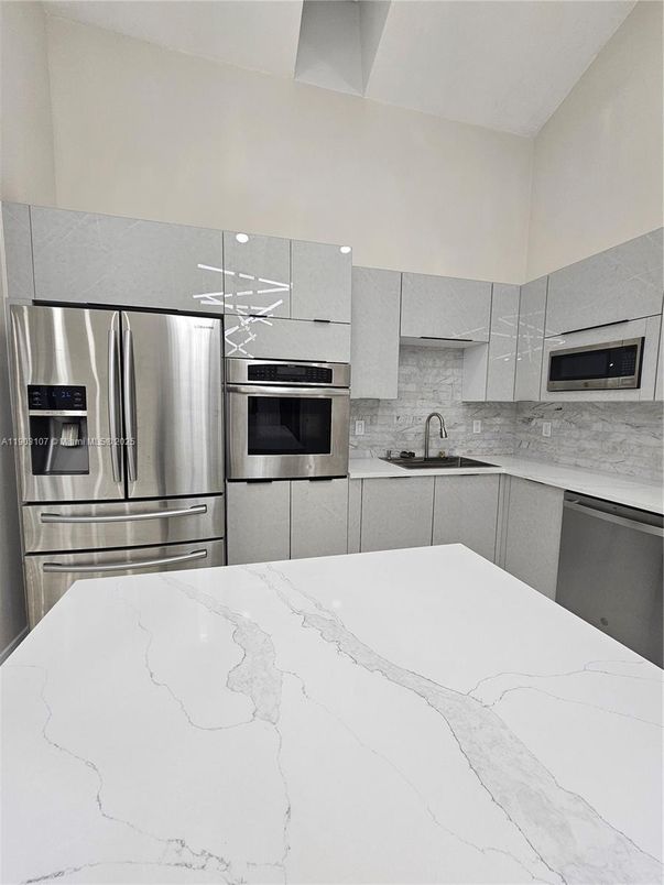 Interior, Kitchen, Stainless Steel Appliances