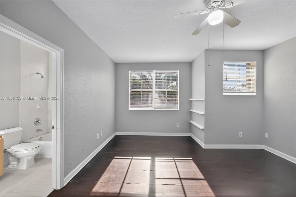 Bathroom, Empty room, Interior, Wood Texture Flooring