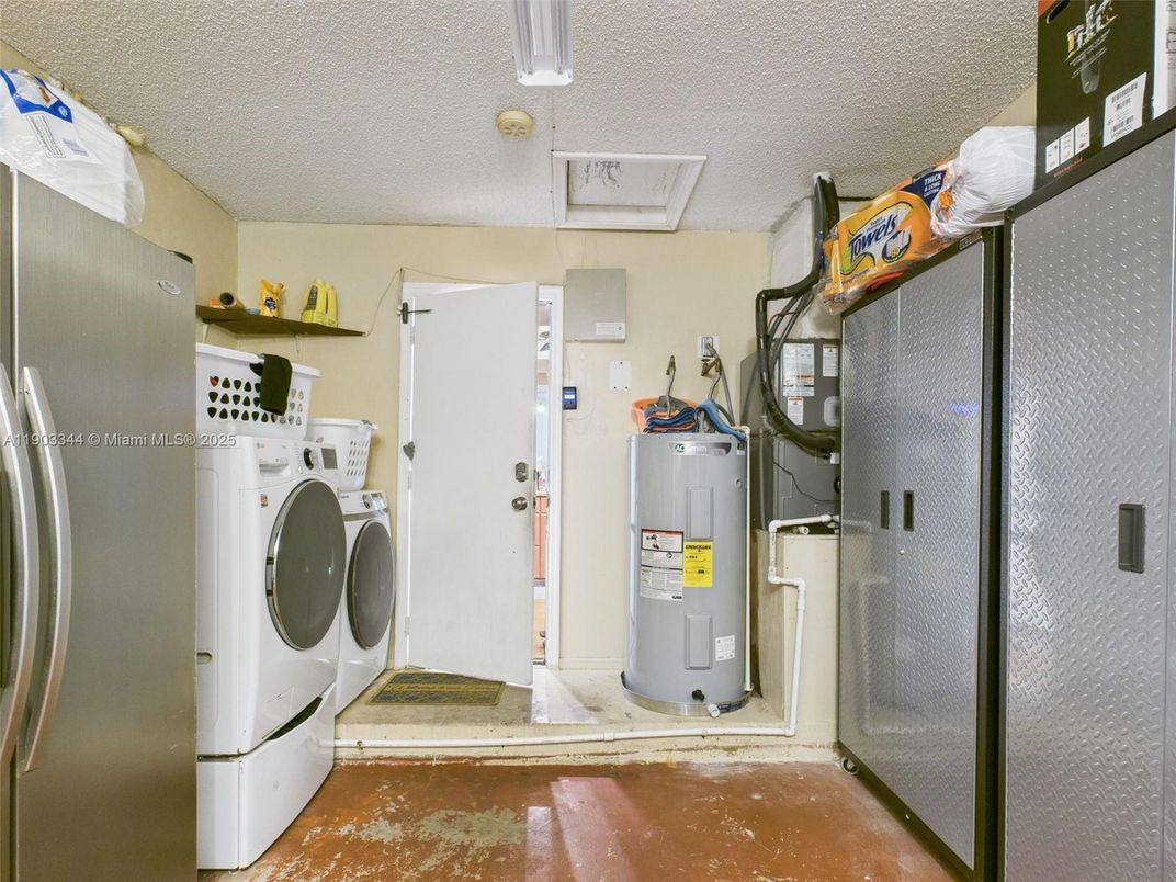 Interior, Washer