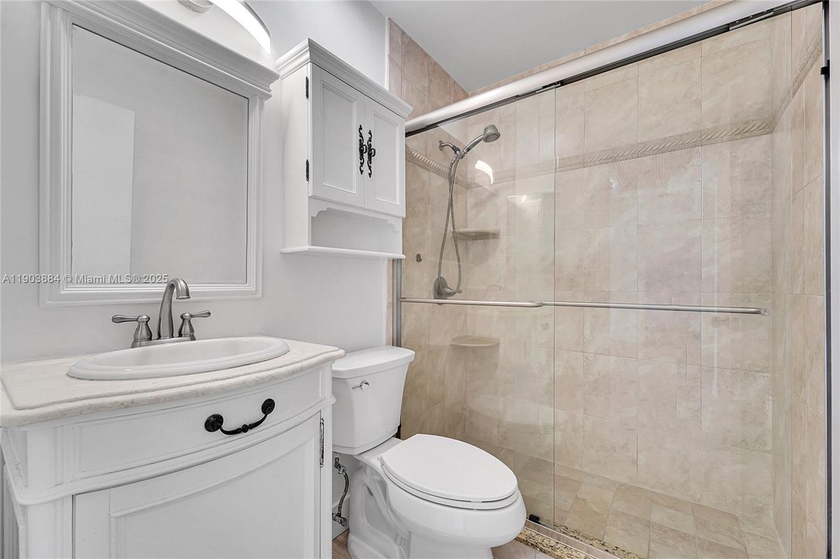 Bathroom, Glass Shower, Interior