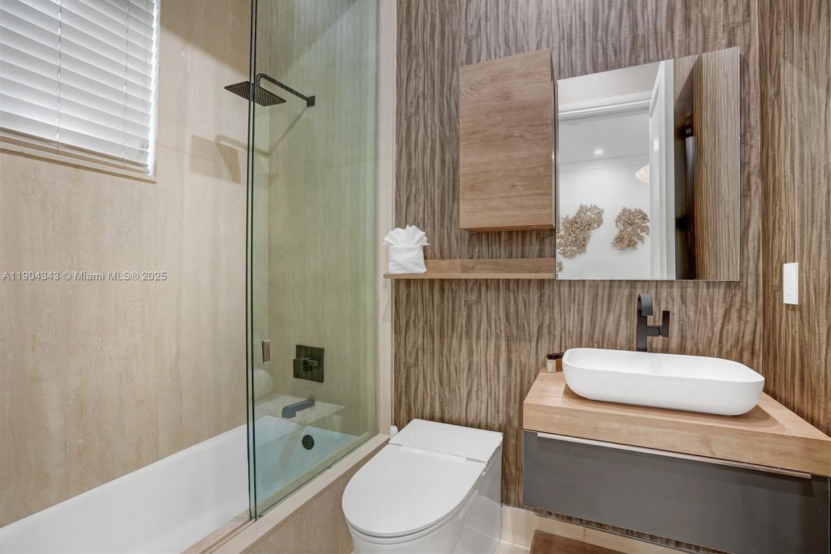 Bathroom, Glass Shower, Interior