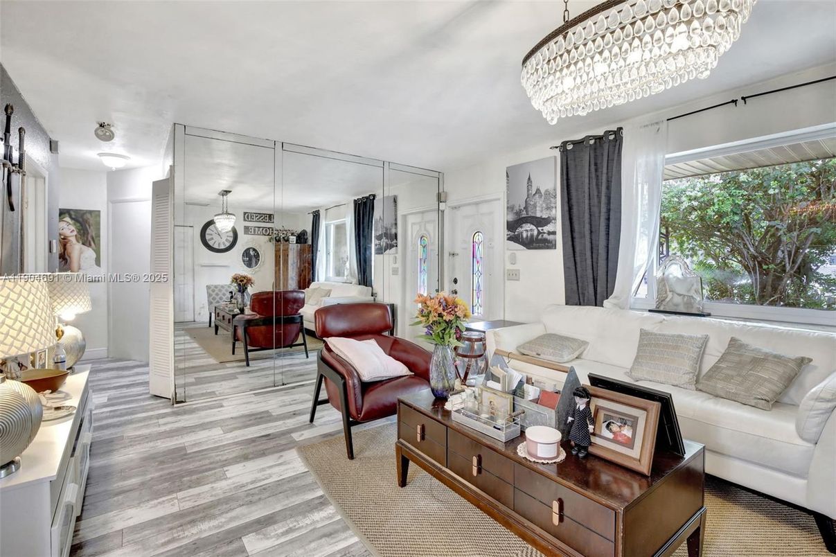 Chandelier, Interior, Living room, Wood Texture Flooring