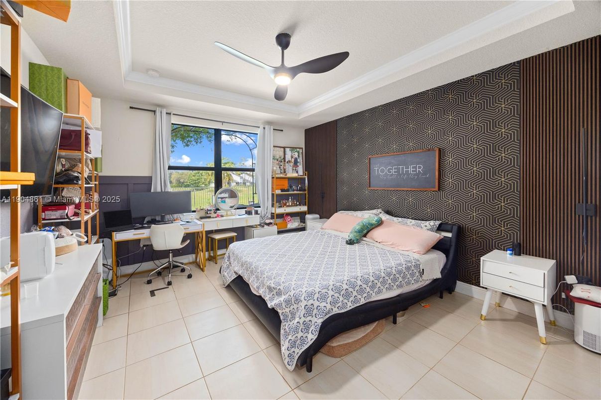 Bedroom, Home Office, Interior