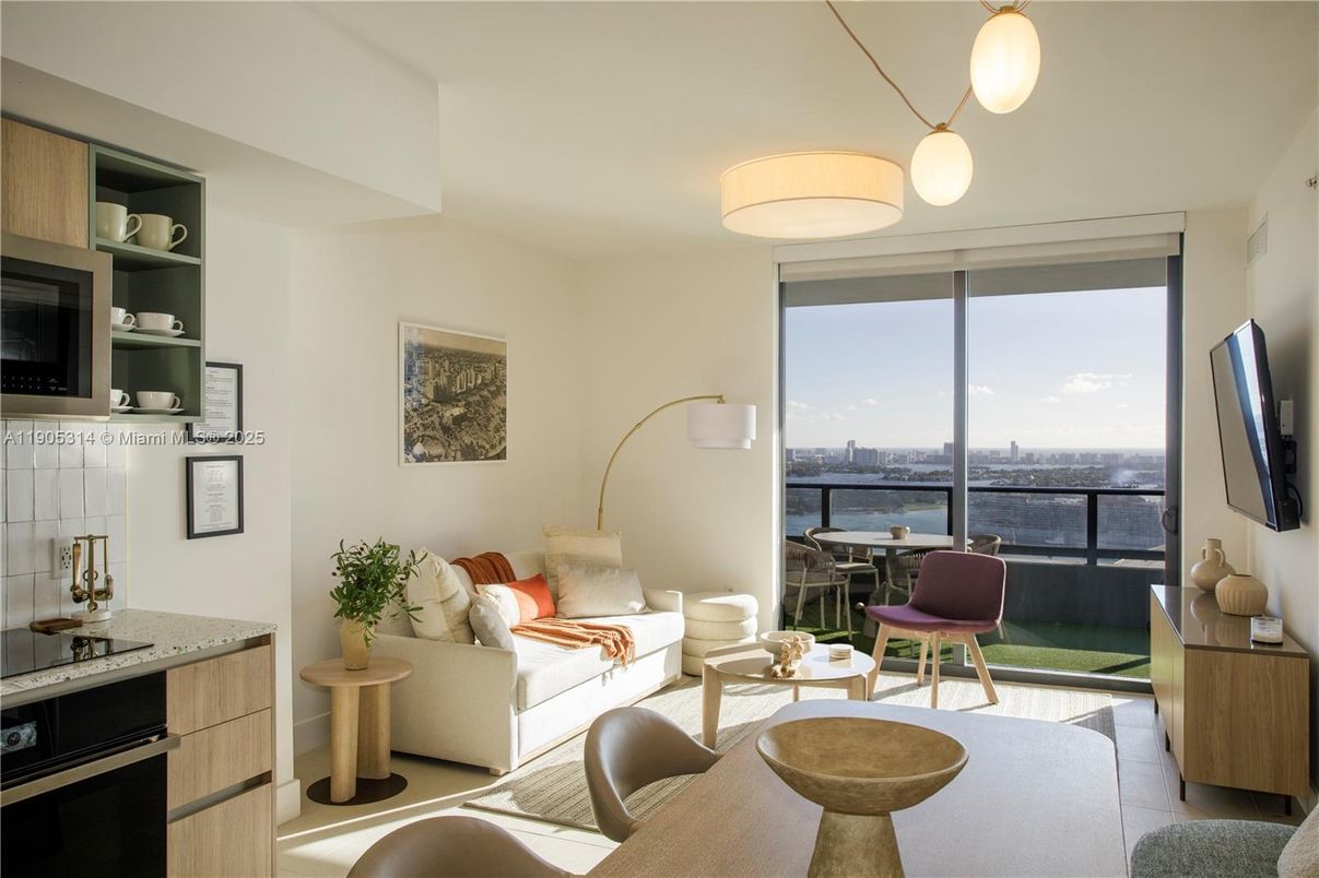 Interior, Living room, Pendant Lights, Water